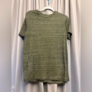 Urban Pipeline Marled Heather Green Short Sleeve Ringer T-Shirt Men's M